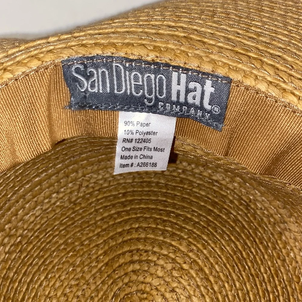 San Diego Hat Company Women’s Ultra Braided Adjustable Chin Cord Sun Hat OS